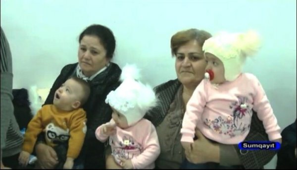 Sumqayıt poliklinikasında "Bir yaşa çatmış uşaqlar günü” tədbiri – FOTOLAR