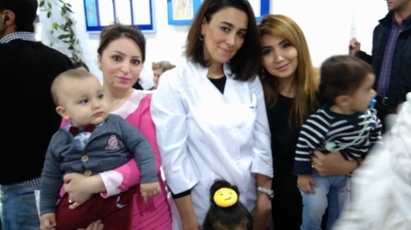 Sumqayıt poliklinikasında "Bir yaşa çatmış uşaqlar günü” tədbiri – FOTOLAR