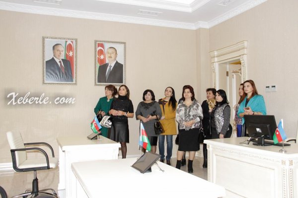 Sumqayıt şəhər 2 nömrəli uşaq poliklinikasının kollektivi Heydər Əliyev Mərkəzində – FOTOLAR