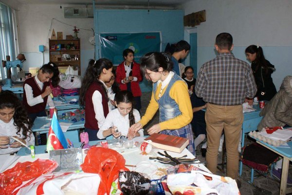 Sumqayıtda  "EcoArt" layihəsi həyata keçirilir -FOTO
