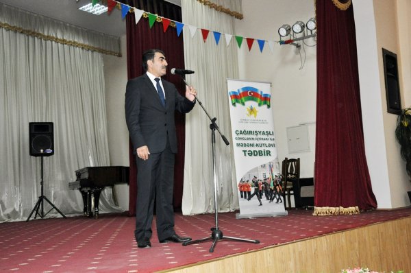 Sumqayıtda gənclərin hərbi xidmətə həvəsləndirilməsi məqsədi ilə tədbir keçirilib -FOTOLAR