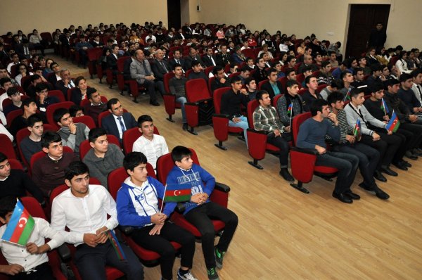 Sumqayıtda gənclərin hərbi xidmətə həvəsləndirilməsi məqsədi ilə tədbir keçirilib -FOTOLAR