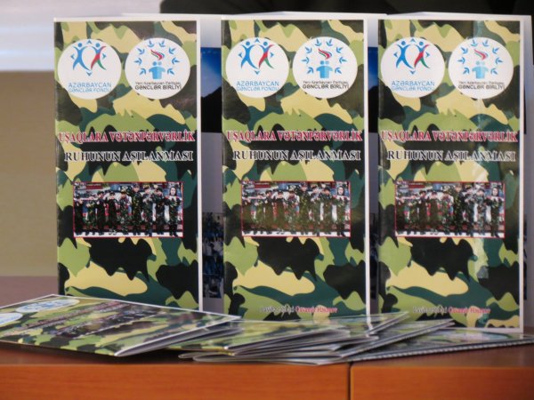 “Uşaqlara vətənpərvərlik hissinin aşılanması” adlı layihənin açılış mərasimi olub - FOTOLAR “Uşaqlara vətənpərvərlik hissinin aşılanması” adlı layihənin açılış mərasimi olub - FOTOLAR