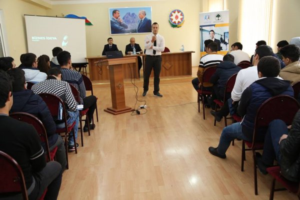 “Region gənclərinin kiçik biznes quruculuğuna həvəsləndirilməsi” layihəsinə 2000 gənc cəlb olunub “Region gənclərinin kiçik biznes quruculuğuna həvəsləndirilməsi” layihəsinə 2000 gənc cəlb olunub