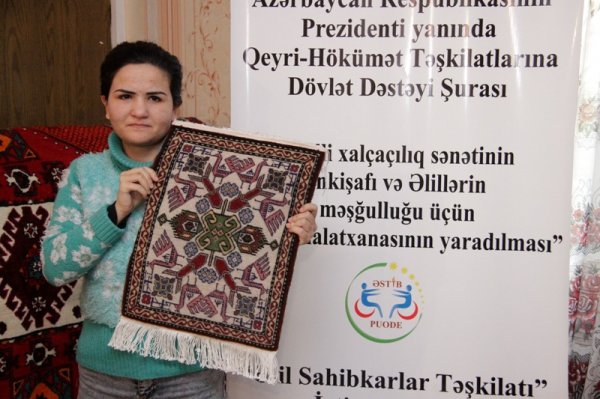 Sumqayıtda əlillər üçün peşə emalatxanası yaradılıb - FOTOLAR