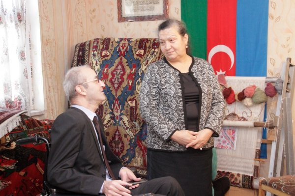 Sumqayıtda əlillər üçün peşə emalatxanası yaradılıb - FOTOLAR