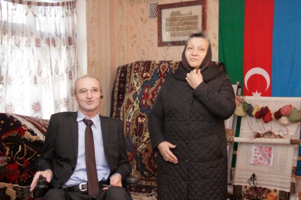 Sumqayıtda əlillər üçün peşə emalatxanası yaradılıb - FOTOLAR