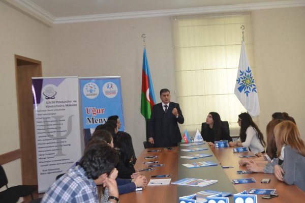 Gənclər uğur qazanmağın yollarını müzakirə edib - "Uğur Menyusu” layihəsinin təqdimat mərasimi (FOTOLAR)