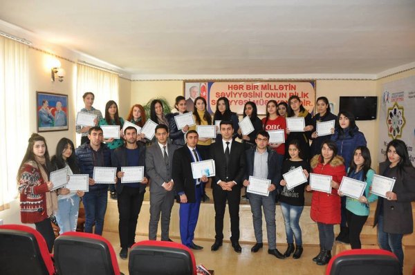 "Mənim inkişafım regionun inkişafıdır" layihəsinə yekun vurulub - FOTO "Mənim inkişafım regionun inkişafıdır" layihəsinə yekun vurulub - FOTO