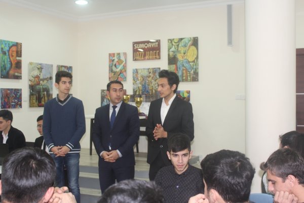 Sumqayıtda tələbələr arasında Nə? Harada? Nə zaman? Intellektual oyunu keçirilib - FOTO Sumqayıtda tələbələr arasında Nə? Harada? Nə zaman? Intellektual oyunu keçirilib - FOTO