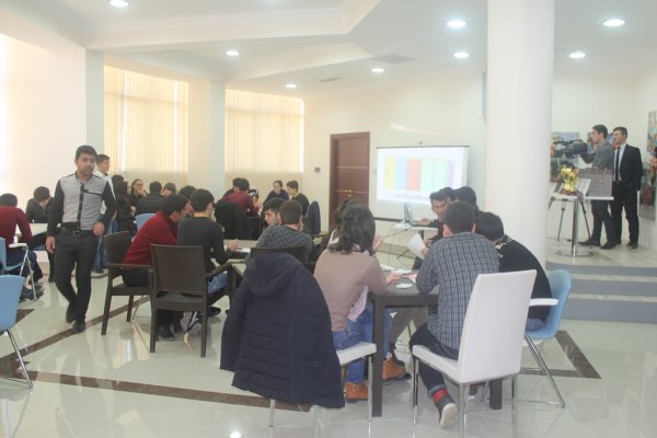 Sumqayıtda tələbələr arasında Nə? Harada? Nə zaman? Intellektual oyunu keçirilib - FOTO Sumqayıtda tələbələr arasında Nə? Harada? Nə zaman? Intellektual oyunu keçirilib - FOTO