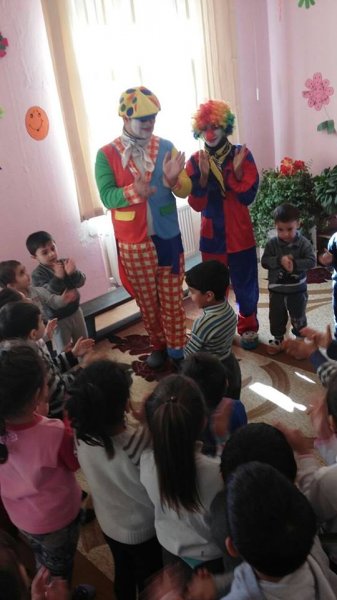 Sumqayıtda uşaq bağçasında əyləncəli şənlik keçirilib Sumqayıtda uşaq bağçasında əyləncəli şənlik keçirilib