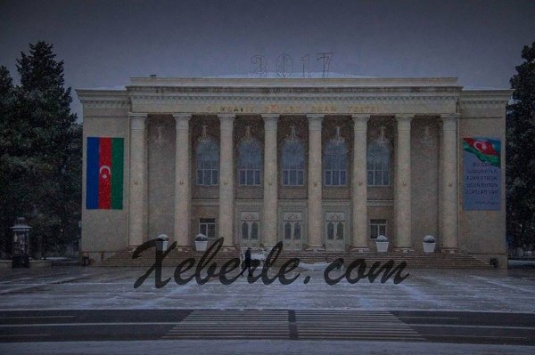 Sumqayıta ilk qar yağıb - FOTOSESSİYA
