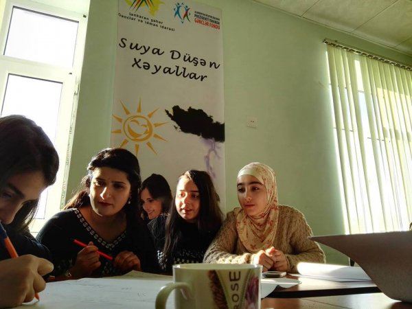 Lənkəranda “ Suya  Düşmüş Xəyallar”  layihəsinə yekun vurulub - FOTO