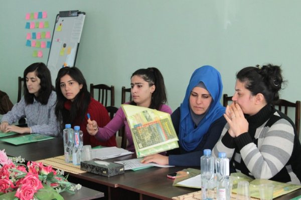 Sumqayıtda “İnsan alverinin hüquqi və psixoloji aspektləri” mövzusunda ictimai dinləmə keçirilib - FOTO
