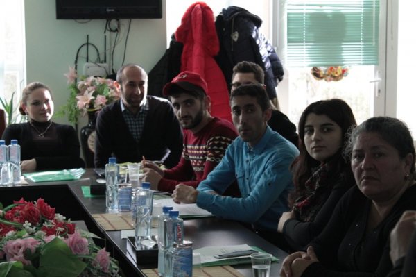 Sumqayıtda “İnsan alverinin hüquqi və psixoloji aspektləri” mövzusunda ictimai dinləmə keçirilib - FOTO