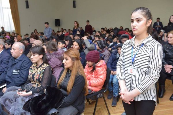 Sumqayıtda xeyriyyə aksiyasına yekun vurulub -FOTOLAR