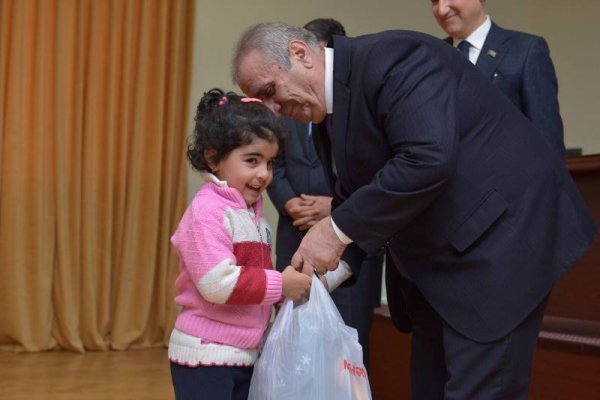 Sumqayıtda xeyriyyə aksiyasına yekun vurulub -FOTOLAR