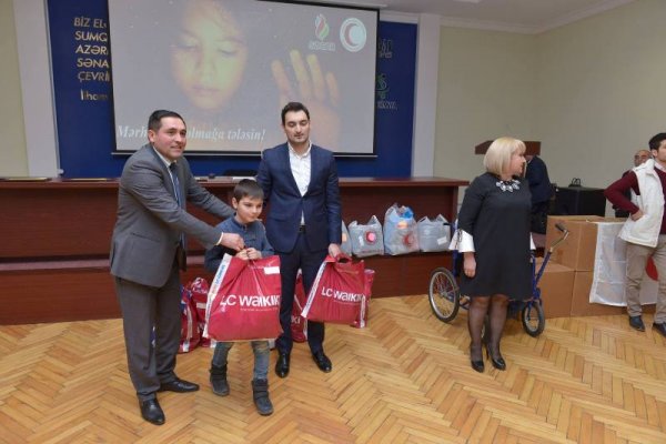 Sumqayıtda xeyriyyə aksiyasına yekun vurulub -FOTOLAR