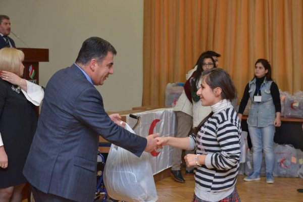 Sumqayıtda xeyriyyə aksiyasına yekun vurulub -FOTOLAR