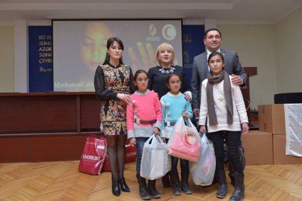 Sumqayıtda xeyriyyə aksiyasına yekun vurulub -FOTOLAR