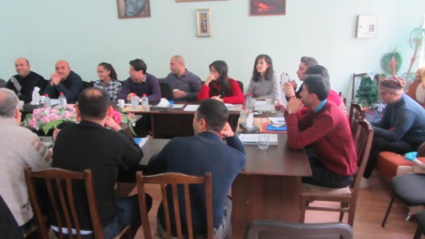 Sumqayıtda “İnsan alveri ilə mübarizədə media işçilərin rolu” mövzusunda təlim keçirilib - FOTO
