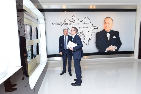 Almaniya səfiri «Azərikmya» İB-də - FOTOLAR