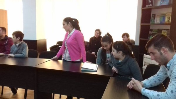 Sumqayıtda SDU tələbələri ilə "İslam həmrəyliyi" mövzusunda müzakirələr oldu Sumqayıtda SDU tələbələri ilə "İslam həmrəyliyi" mövzusunda müzakirələr oldu