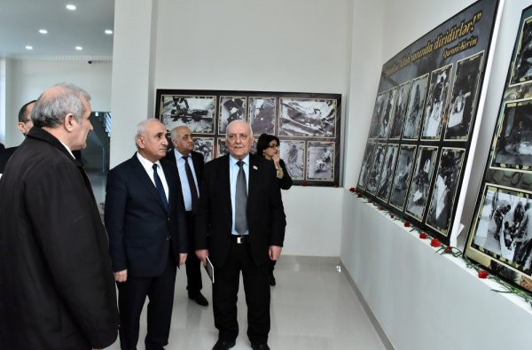 Sumqayıt Dövlət Universitetində Xocalı soyqırımıyla bağlı elmi konfrans keçirilib Sumqayıt Dövlət Universitetində Xocalı soyqırımıyla bağlı elmi konfrans keçirilib
