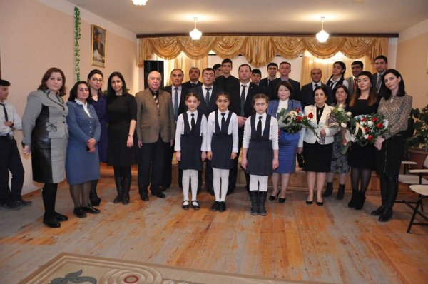 Sumqayıtda şair Zahir Abbasla görüş keçirilib - FOTO