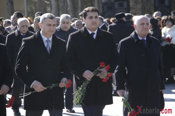 Sumqayıtda Xocalı qurbanları anıldı – FOTOLAR
