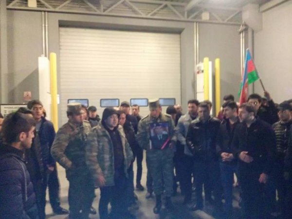 Şəhid baş leytenantın cənazəsi Ordubada yola salındı (FOTO)