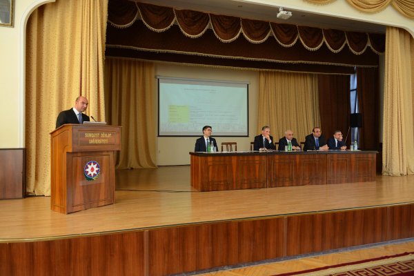 Sumqayıt Dövlət Universiteti ilə “Azərikimya” arasında əməkdaşlıq genişlənir: memorandum imzalandı - FOTOLAR