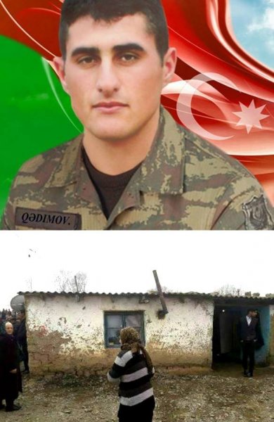 Şəhidimizin uçuq-sökük evi (FOTO)