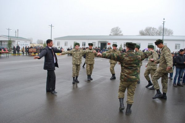 Hərbi hissədə Novruz şənliyi Hərbi hissədə Novruz şənliyi