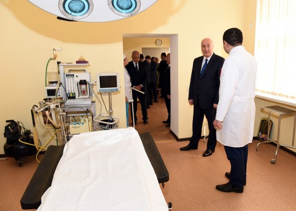 Sumqayıtda Onkoloji dispanser əsaslı təmirdən sonra istifadəyə verilib