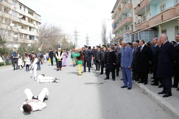 Sumqayıtda parkın təmirdən sonra açılışı olub: Tağıyevin büstü  qoyuldu -VİDEO + FOTOLAR