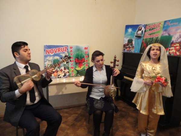 Sumqayıtda Novruz bayramı münasibətilə silsilə tədbirlər keçirilib - FOTOLAR