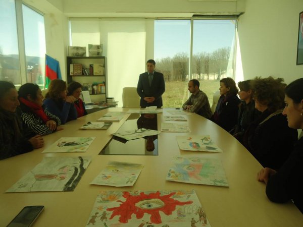 Sumqayıt Regional Mədəniyyət və Turizm idarəsi tərəfindən 31 Mart Azərbaycanlıların soyqırımı gününə dair siilsilə tədbirlər keçirilib - FOTOLAR