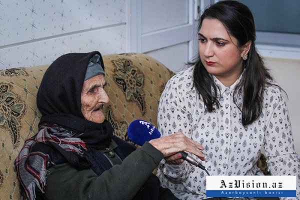 120 yaşlı Sumqayıt sakini: "Anam deyirdi ki erməniləri gətirməyin" - VİDEO 120 yaşlı Sumqayıt sakini: "Anam deyirdi ki erməniləri gətirməyin" - VİDEO