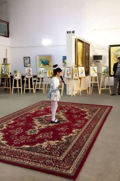 Sumqayıtda “Yaz sevincləri” adlı rəsm sərgisi təşkil olunub - FOTOLAR