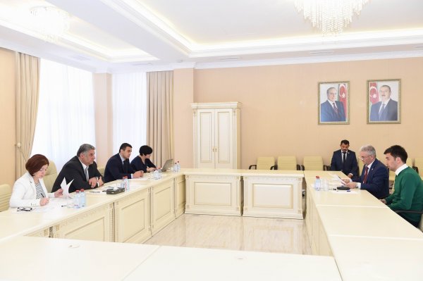 Azad Rəhimov Sumqayıtda vətəndaşları qəbul edib