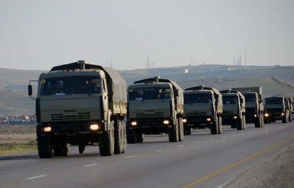 Qoşunlar təlim planına uyğun döyüş tapşırıqlarını icra edir