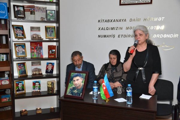 Sumqayıtda "Vətəni canından əziz tutanlar" adlı anım tədbiri keçirilib -FOTO