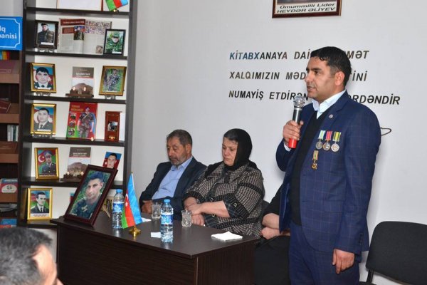 Sumqayıtda "Vətəni canından əziz tutanlar" adlı anım tədbiri keçirilib -FOTO