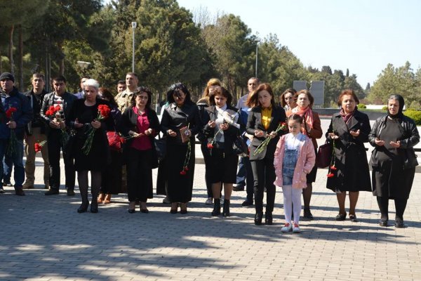 Sumqayıtda "Vətəni canından əziz tutanlar" adlı anım tədbiri keçirilib -FOTO
