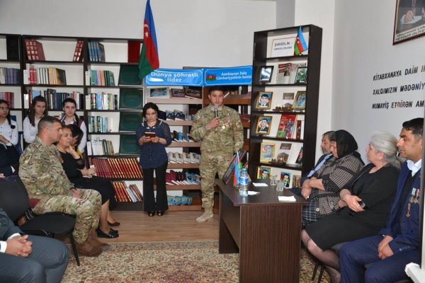 Sumqayıtda "Vətəni canından əziz tutanlar" adlı anım tədbiri keçirilib -FOTO