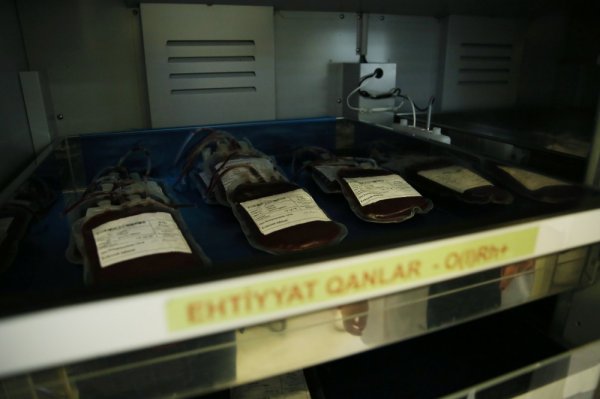 Hematoloq Pərvanə Hacıyeva: Bizim Qan Bankında kifayət qədər ehtiyat var-FOTO Hematoloq Pərvanə Hacıyeva: Bizim Qan Bankında kifayət qədər ehtiyat var-FOTO