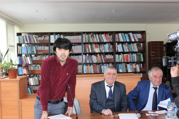 Sumqayıtda Seyran Səxavətin oxucularla görüşü keçirilib - FOTOLAR