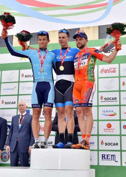 “Tour d’Azerbaidjan-2017” beynəlxalq velosiped turunun Sumqayıt mərhələsi – FOTOLAR